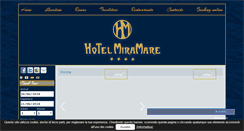 Desktop Screenshot of hotelmiramare.com